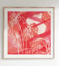 Garden Life 3 Square Art Print - Abstract Moments Collection - Image 7