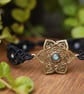 ass Flower Bracelet with Labradorite