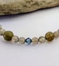 Jewellery Set: 3 items with Labradorite, Agate and Sterling Silver - Image 2