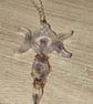 Necklace handmade pendant triple moon goddess 
