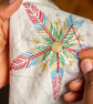 Embroidered Star created by Aprohade embroiderers in Rwanda - Image 2