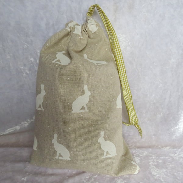 Cotton produce bag, reusable, vegetable storage