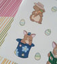 Bunny A5 Sticker Sheet: Easter Stickers for Journals and Spring Craft - Image 5