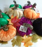 Handmade velvet pumpkins - Image 1
