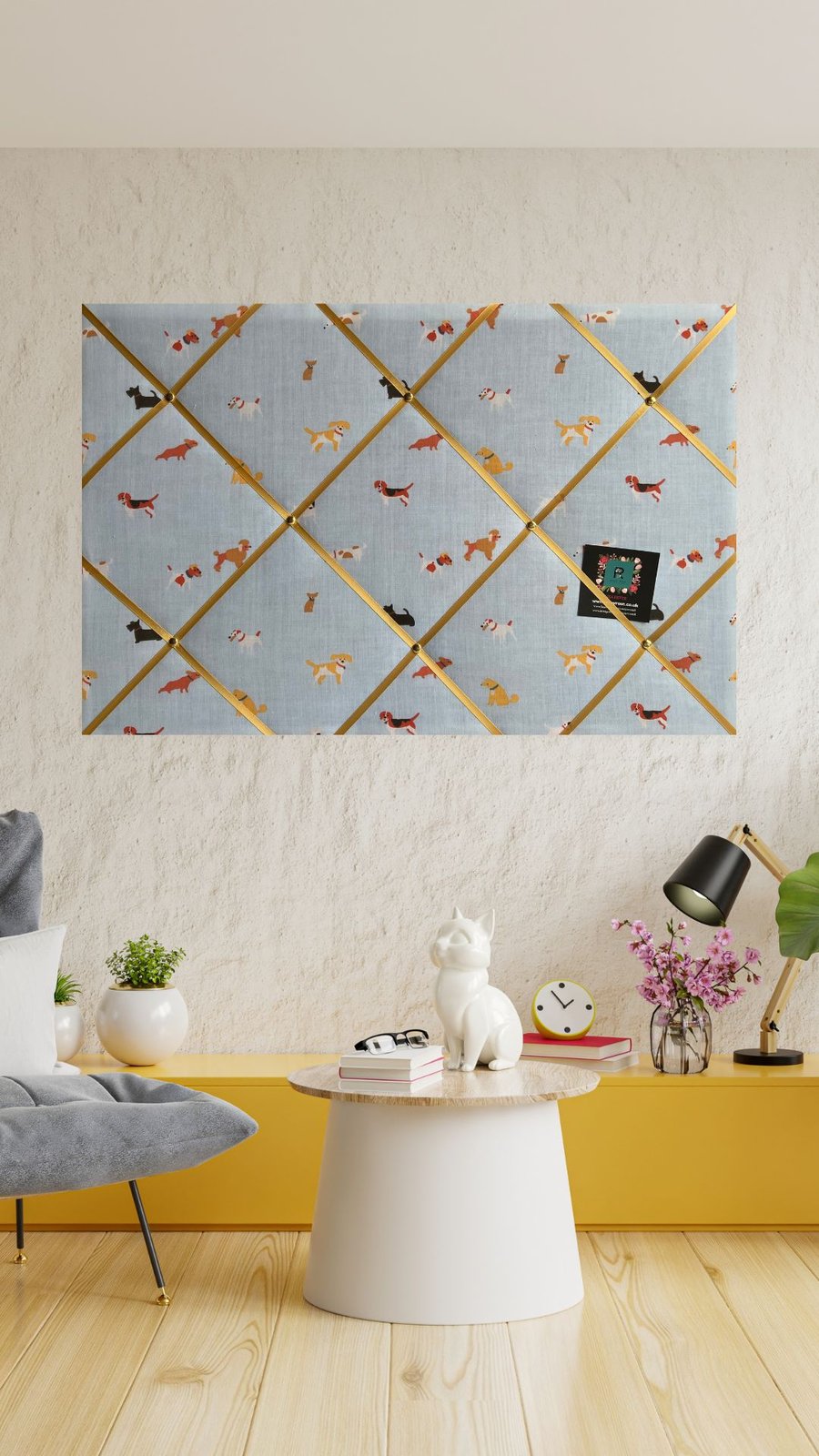 Handmade Bespoke Memo Notice Bulletin Pin Board... Folksy