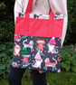 Quilted Christmas Cats shoulder bag - Image 3