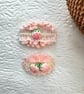 Set of 2 Crochet Hair Clips Summer Seconds   - Image 2