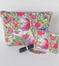 Small purse, coin purse, unicorn, floral - Image 10