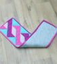 Colourful Twisted Pole Table Runner with tiny stars. - Image 6