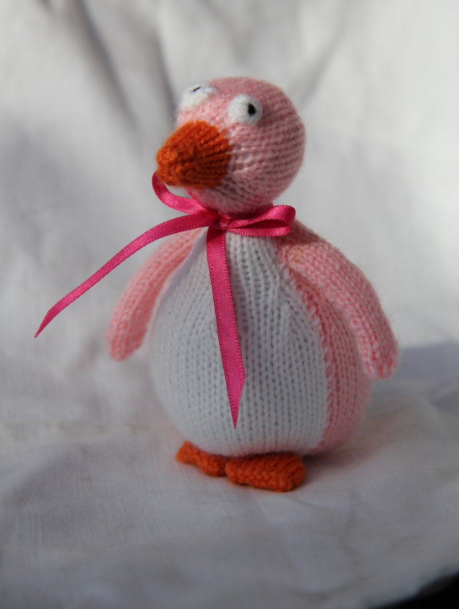Pink Baby Penguin