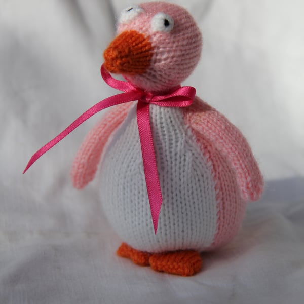 Pink Baby Penguin