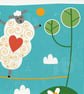 Tightrope Walking sheep illustration, original Giclee print - Image 2