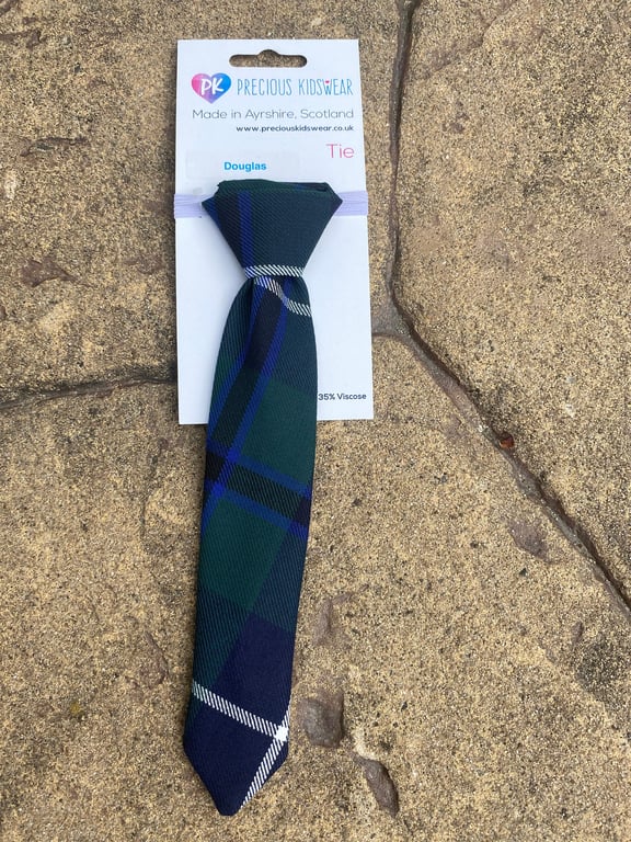 Douglas Tartan Tie, Toddler, Kids