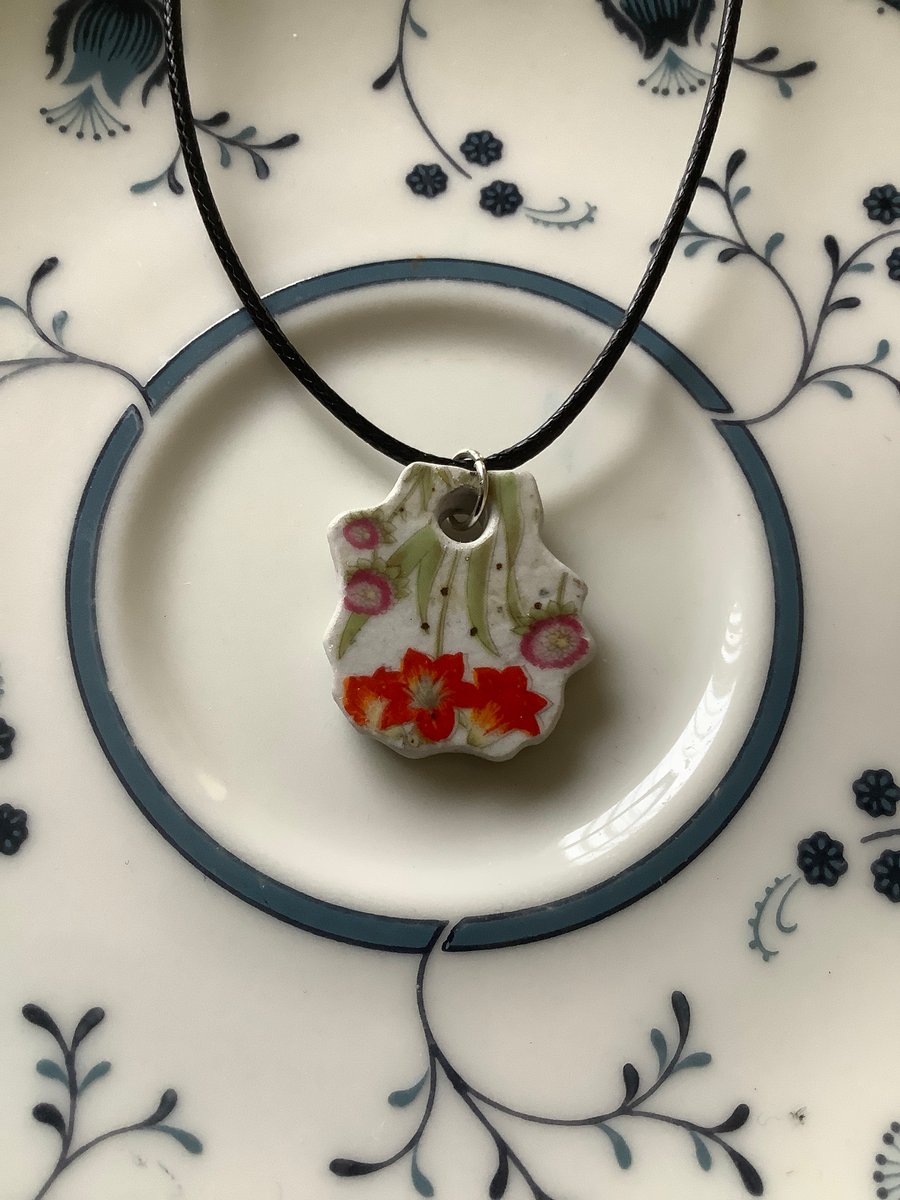 Handmade Pendant Necklace, Unique, Eco Friendly Gift.