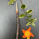 Handcarved Crochet Hook, small size - 2.5mm