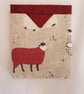 Snap purse; sheep design