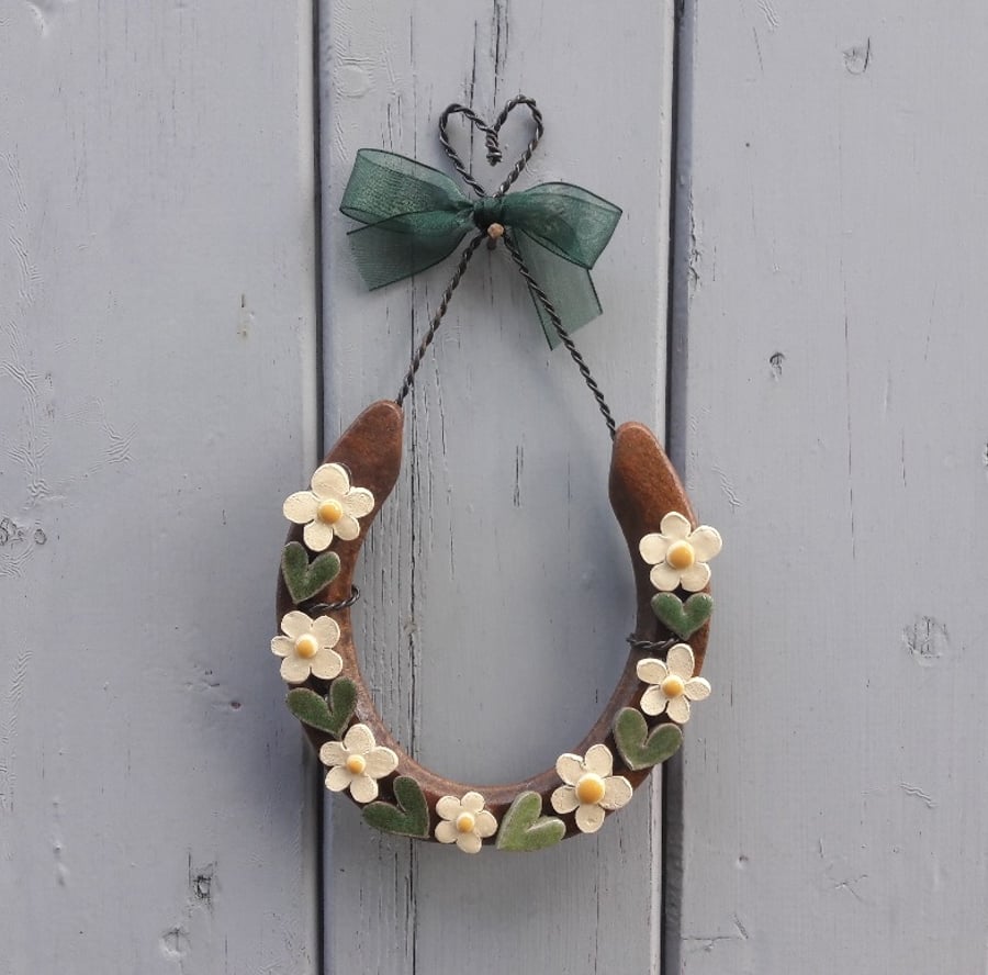 Hand Decorated Horseshoe