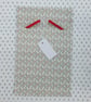 Christmas Gift Sack, Snowmen, Re-usable, Medium sized - Image 4