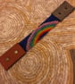 Leather and beadwork bracelet - Image 3