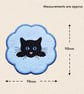 Cat Candle Coaster - Cute Feline Home Decor - Image 2