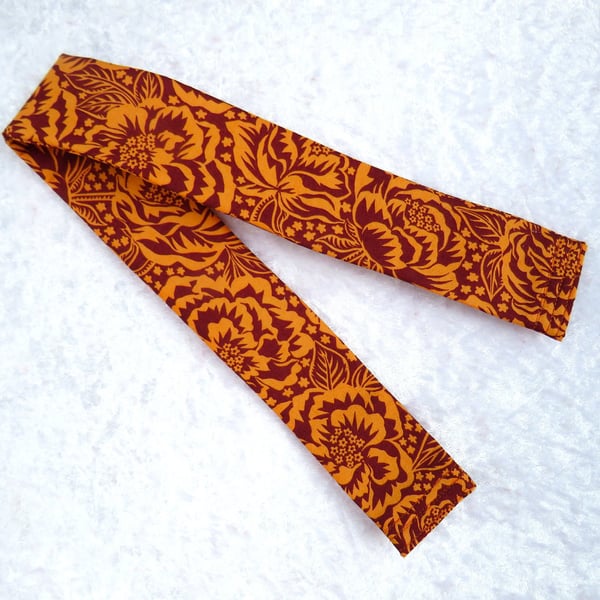 Padded camera strap cover, Liberty print, slip over design
