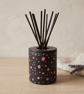 Handmade Black and Yellow Diffuser Bottle Holder for Home Fragrance
