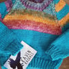 Baby Blue hand knitted jumper