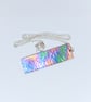  Handmade Coloured Titanium Pendant Necklace - UK Free Post - Image 2