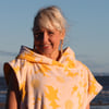 Daisy flower beach poncho