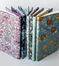 William Morris Fabric A5 Notebook Cover: Reusable Notebook Sleeve