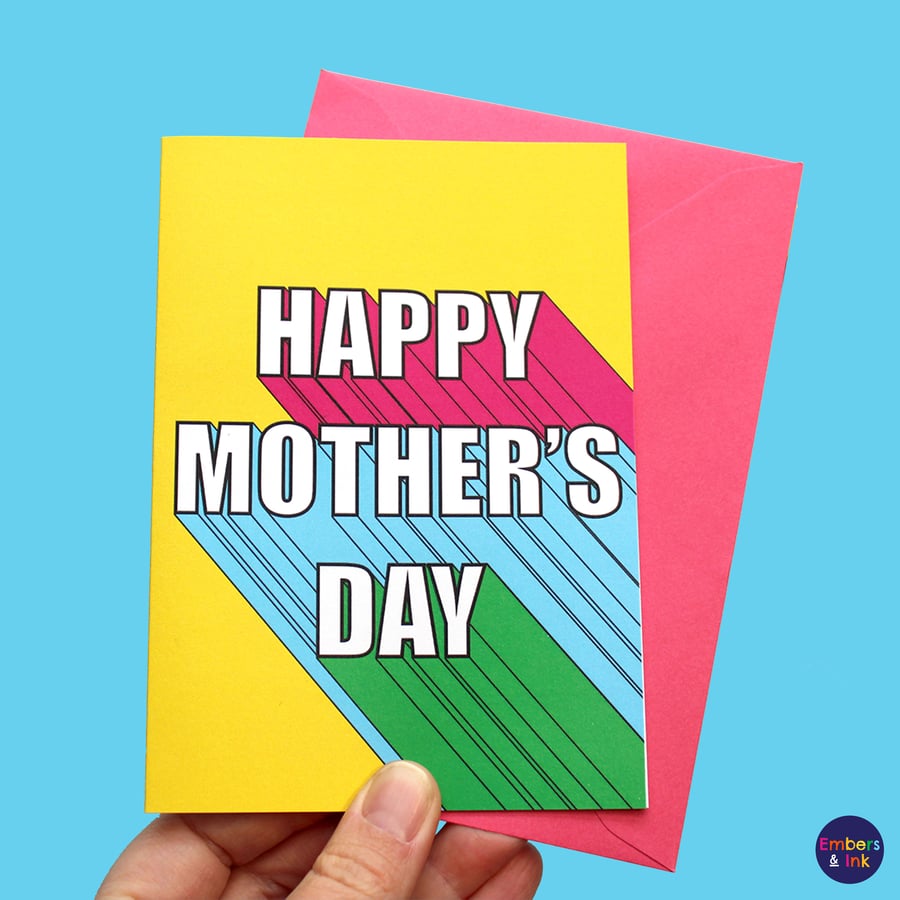 Happy Mother's Day card by Embers and Ink