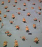 Minions on Blue Child's Apron - Image 2