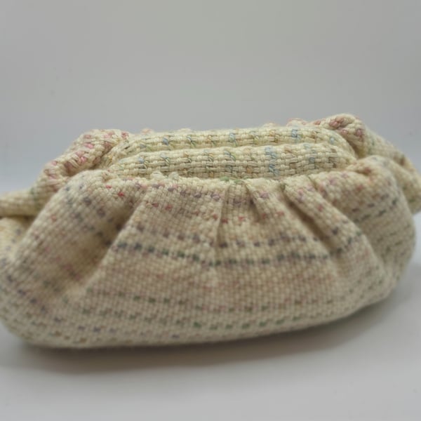 Handwoven clutch bag