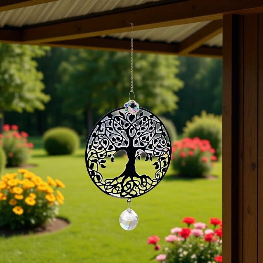 Tree of Life Wind Spinner