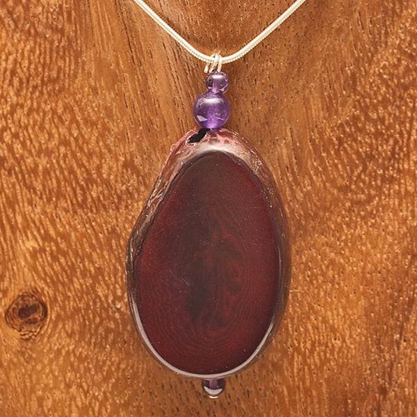 Amethyst-Wine Pendant