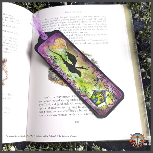 Enchanted Realms themed handcrafted Bookmarks Soaring the Sky's