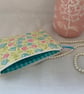 Zipped Purses, Pouch, Small Cosmetic Bag, Accessory Purse, Floral Purse - Image 7