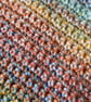 Long Crocheted Wrap - Scarf with Tassels - Image 3