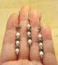 Fresh water pearl jewellery set. Pendant and Earring gift set. June Birthstone. - Image 1
