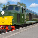 Diesel locomotive D8 Penyghent print