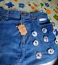 Upcycled denim jeans shoulder bag - Image 5