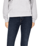  Womens organic cotton sweatshirt purple rose gold wild meadow  print  - Image 7