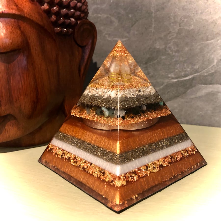 Custom Made 10cm Memorial Pyramid