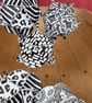 Black and White Geometric Bauble  - Image 2