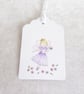 Flower Fairy Gift Tags - set of 4 tags - Image 4
