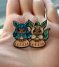 Poncho Eeveelution Pokemon Enamel Pin - Image 3