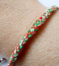 Cord Friendship Bracelets - Welsh Colours - Image 1
