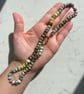 On Safari Hand Knotted Beaded Gemstone Necklace - Image 3