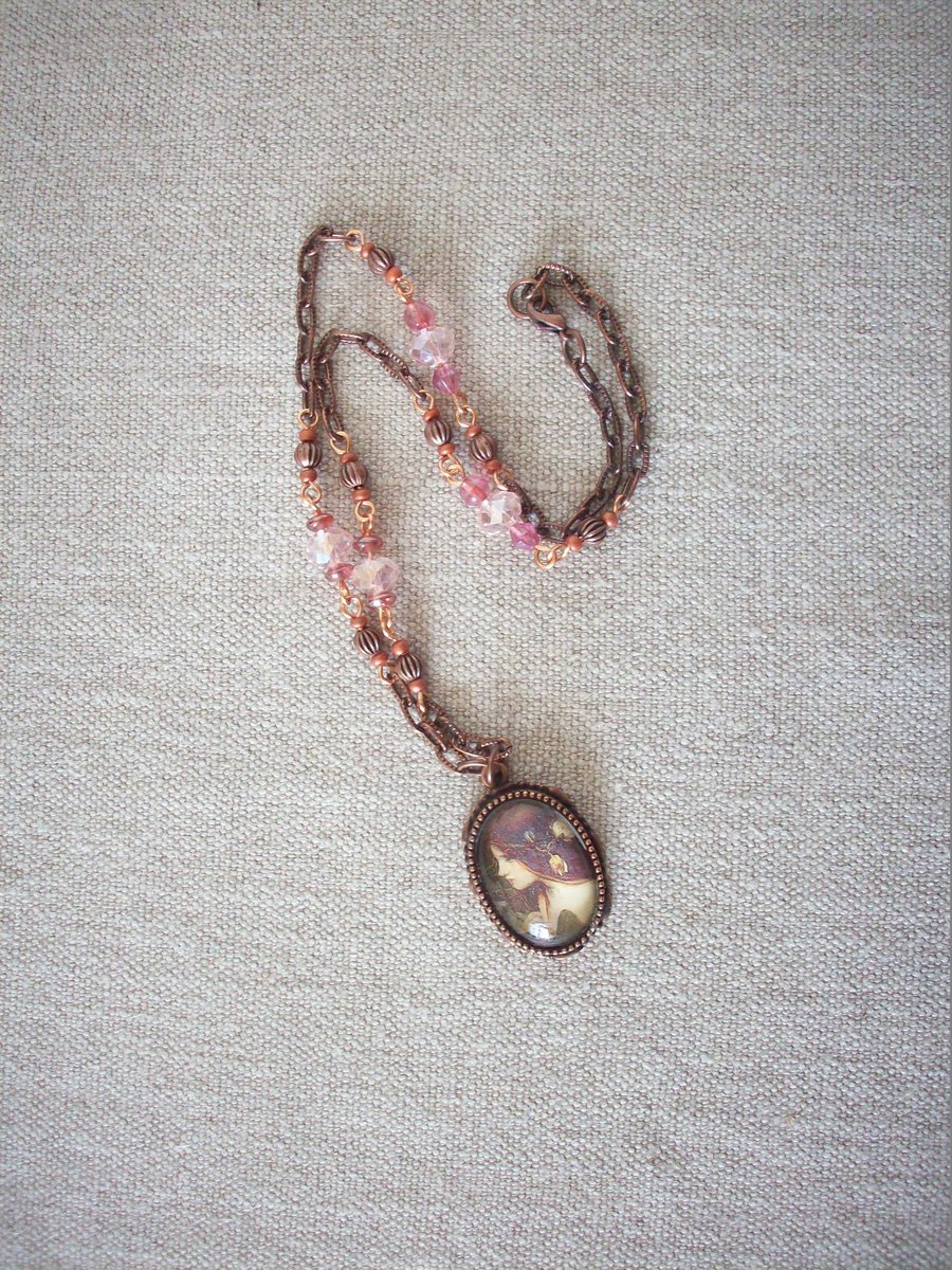 J. W. Waterhouse, 'Hylas and the Nymphs' Art Necklace