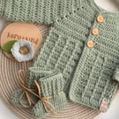 Little Ridge Cardigan - Wool Blend - Modern Baby Gift